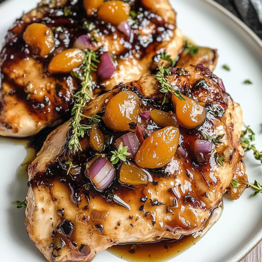 Apricot- Balsamic Chicken