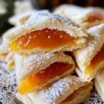 Apricot Jam Kolacky—Polish Kolaczki Cookies