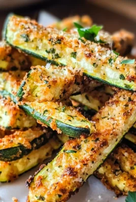Baked Parmesan Zucchini Fries