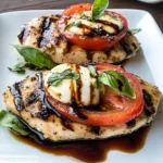 Caprese Grilled Chicken with Balsamic Reduction Recipe