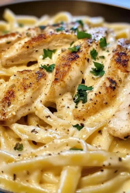 Chicken Alfredo Pasta Linguine