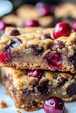 Chocolate Chip Cherry Bars