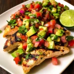 Cilantro-Lime Chicken with Avocado Salsa