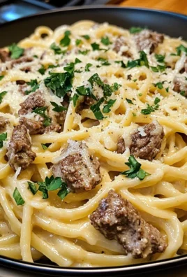 Creamy Cheesy Garlic Butter Linguine