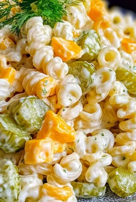 Dill Pickle Pasta Salad