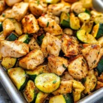 Easy Baked Chicken and Zucchini Recipe