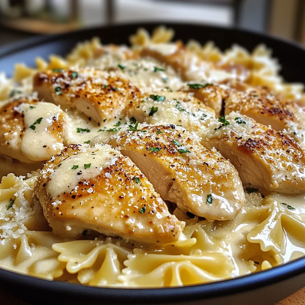Easy Creamy Lemon Garlic Chicken