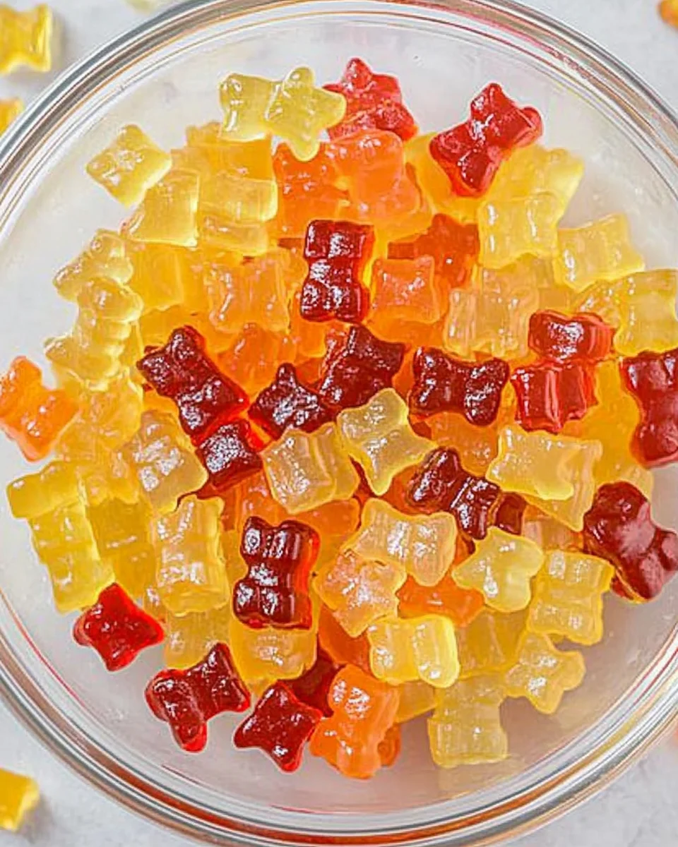 Homemade Gummy Bears