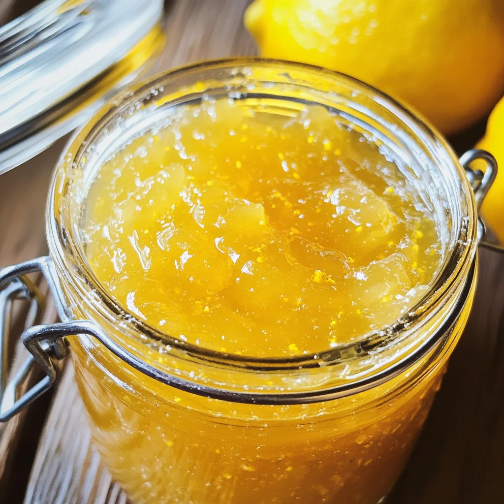 Italian Lemon Jam