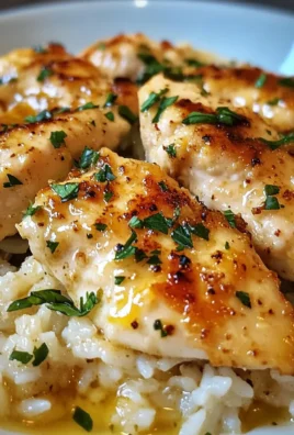 Just Made Chicken Scampi With Garlic Parmesan Rice