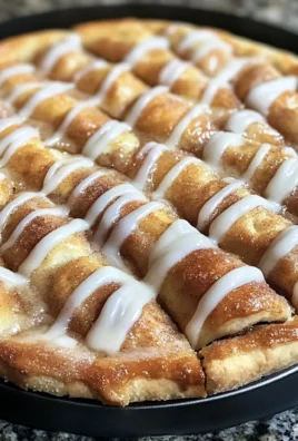 Just Made Cinnamon-sugar Pizza With Crescent Rolls