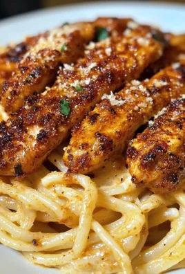 Made This Cajun Chicken With Creamy Parmesan Linguine