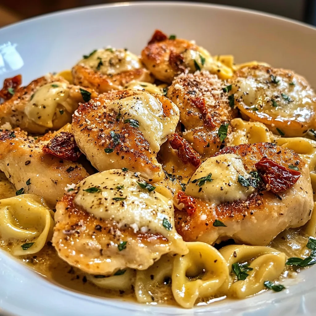 Marry Me Chicken Tortellini