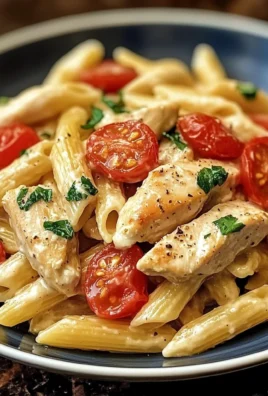 Penne Pasta With Garlic Parmesan