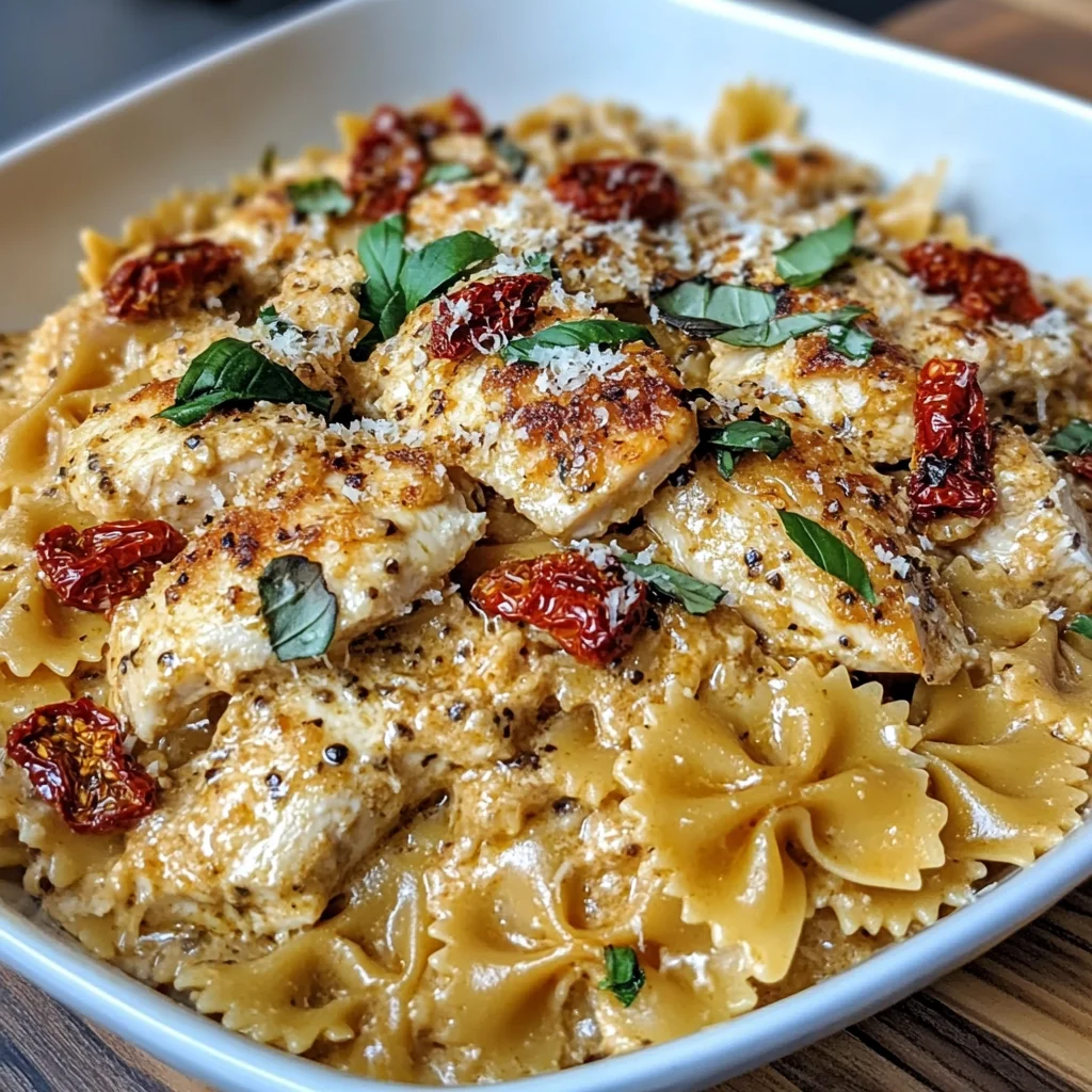 Rich, Creamy Marry Me Chicken Bowtie Pasta