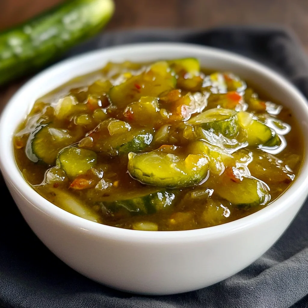 Sweet Pickle Relish Recipe