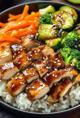 Teriyaki Grilled Chicken and Veggie Rice Bowls