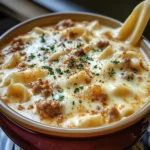 This Creamy Alfredo Lasagna Soup Is Everything You Crave In