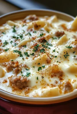 This Creamy Alfredo Lasagna Soup Is Everything You Crave In