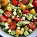 Tomato, Cucumber, Avocado Salad