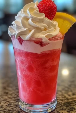 Whipped Strawberry Lemonade