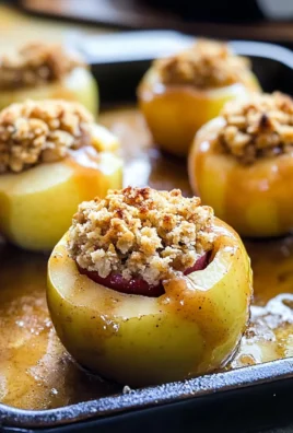 Apple Crisp Stuffed Baked Apples