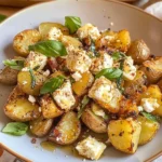 Baked Feta Potatoes