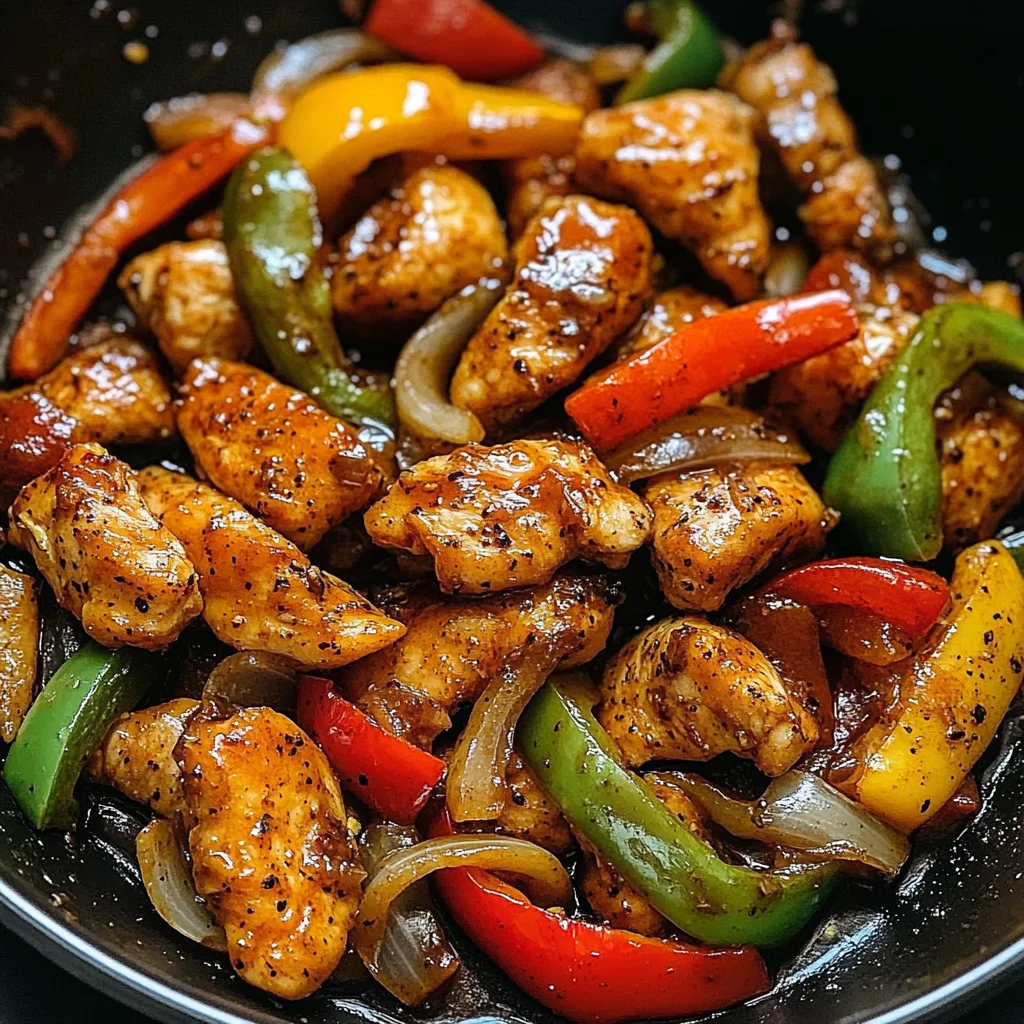 Black Pepper Chicken