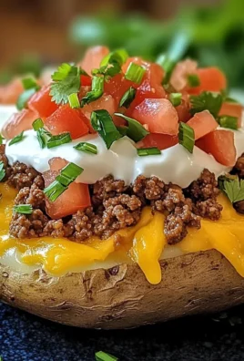 Cheesy Taco Potatoes