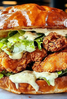 Crispy Chicken Caesar Sandwich