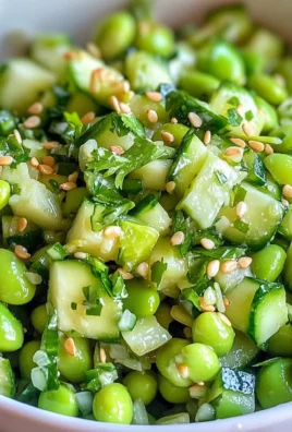 Cucumber Edamame Salad