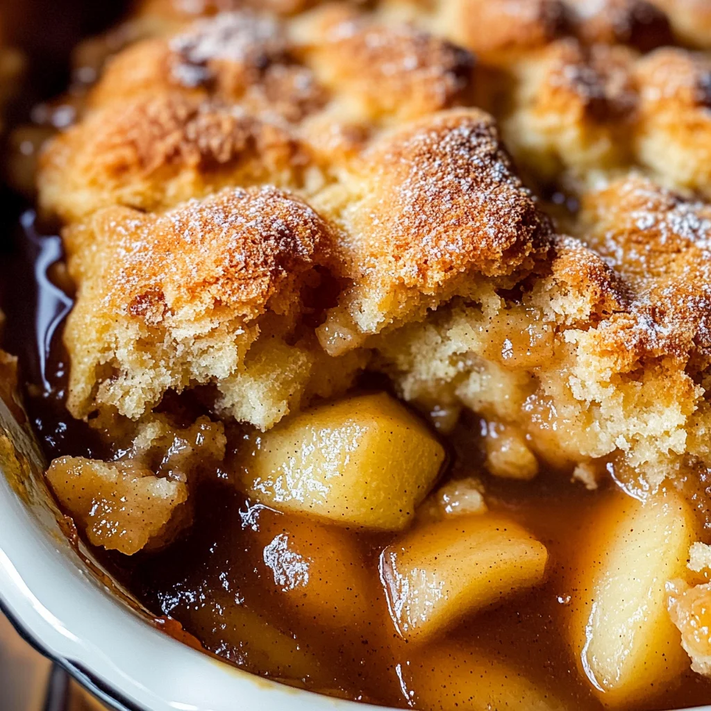 Easy Recipe for Apple Cobbler