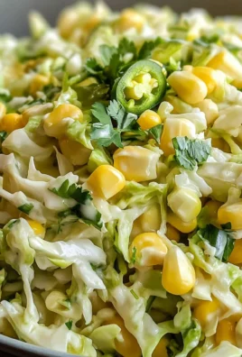 Jalapeno Corn Coleslaw