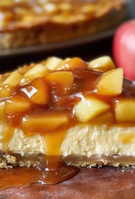 Karamell-Apfel-Käsekuchen