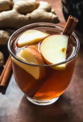 Korean Apple Tea with Ginger and Cinnamon (Saegwa Cha)