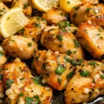 Lemon Garlic Chicken Bites