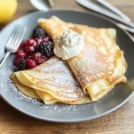 Lemon Ricotta Crepes