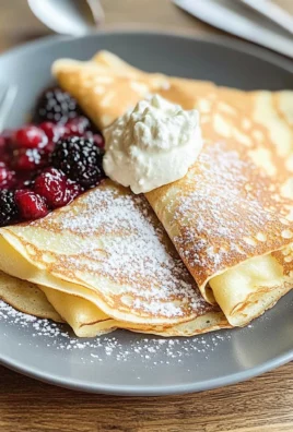 Lemon Ricotta Crepes