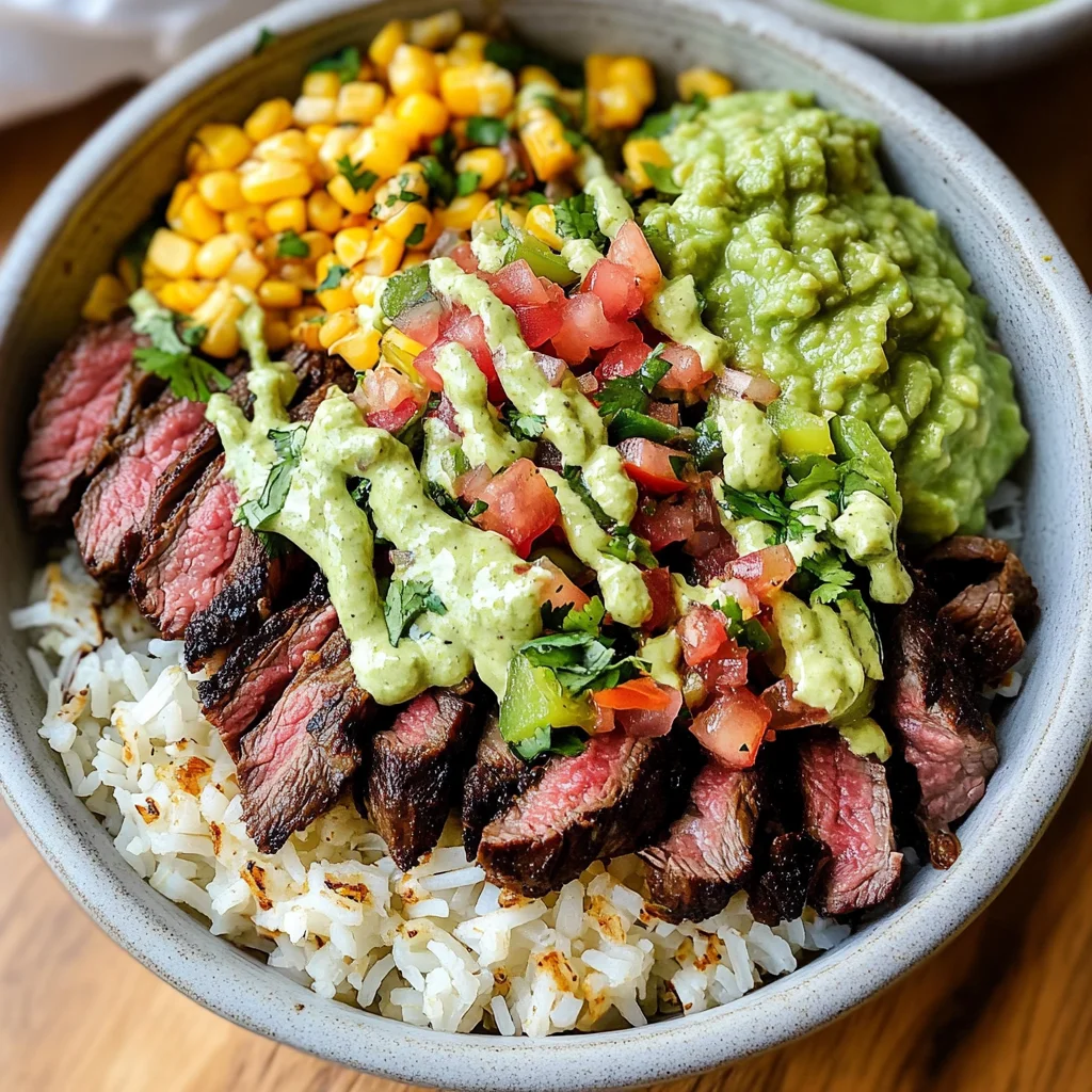 Mexicali Steak Burrito Bowls