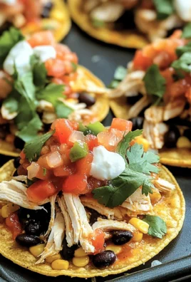 Mexican Rotisserie Chicken Tostadas