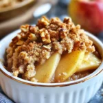 Mini Apple Walnut Crumble