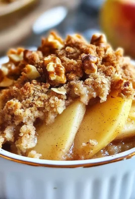 Mini Apple Walnut Crumble