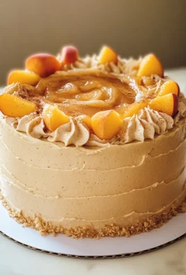 Mini Peach Pie Cake