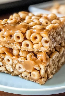 No Bake Peanut Butter Cheerio Bars