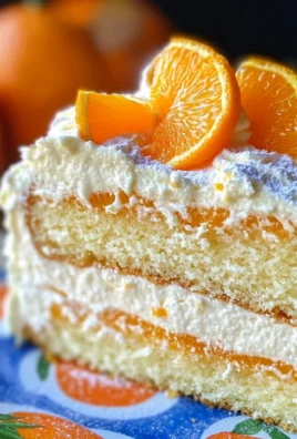 Orange Creamsicle Cake