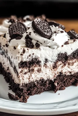 Oreo Poke Cake