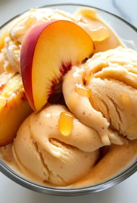 Peach Greek Frozen Yogurt