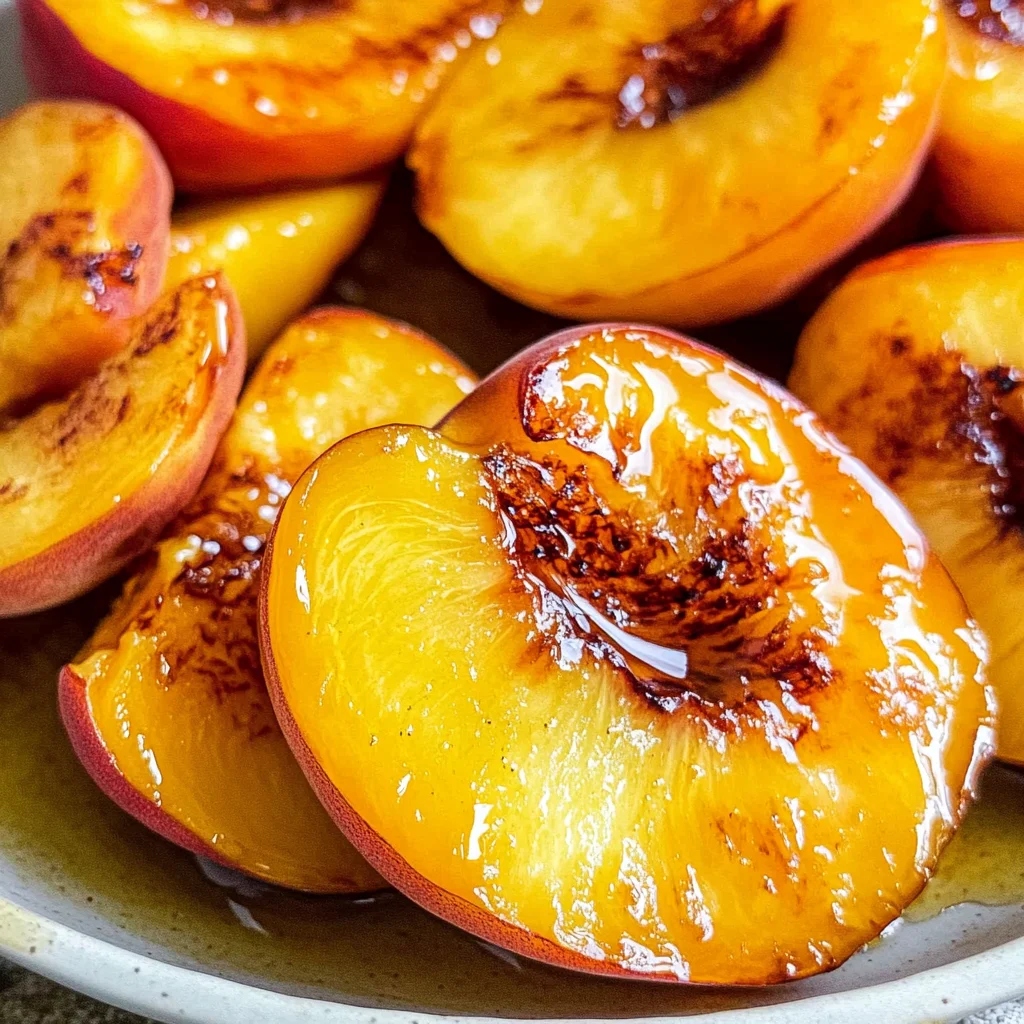 Peach Recipes: How to Make Honey Roasted Peaches