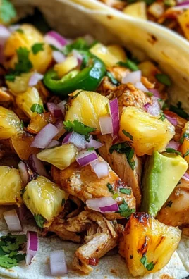 Pineapple Chicken Tacos