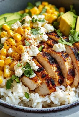 Street Corn Chicken Rice Bowl